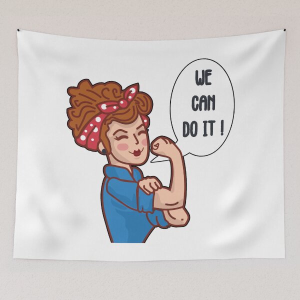 Item preview, We can do it t shirt for girls, we can do it masks, we can do it phone cases, we can do it hat, we can do it clothing for girls, we can do it hoodie, we can do it stickers  designed and sold by Poussyarts.