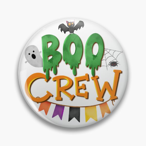 Item preview, Boo crew Halloween  designed and sold by amorprint.