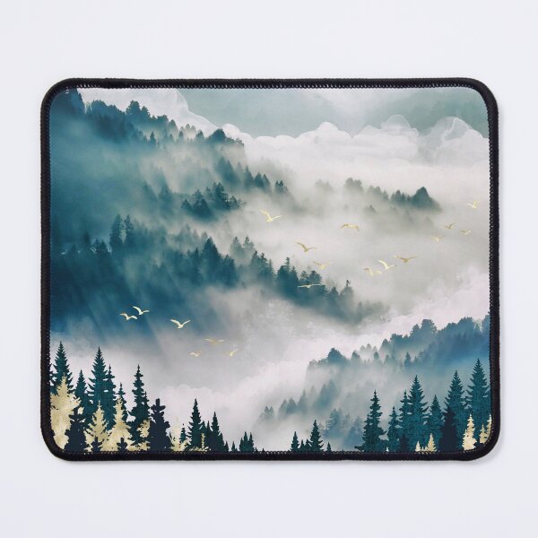 Item preview, Misty Mountains designed and sold by spacefrogdesign.