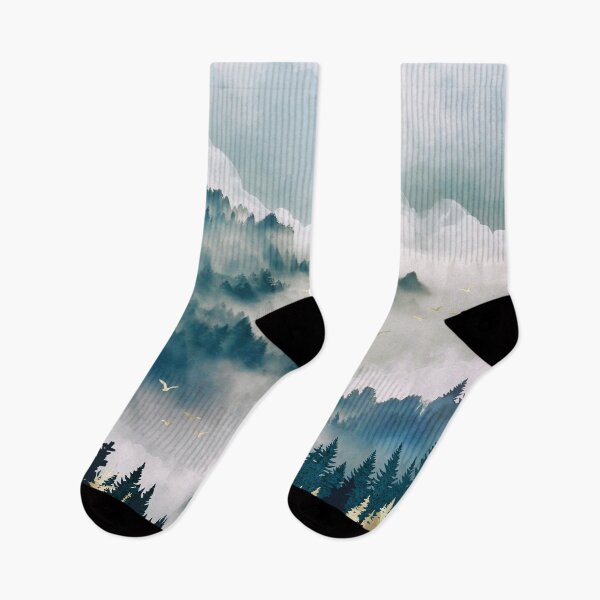 Item preview, Misty Mountains designed and sold by spacefrogdesign.