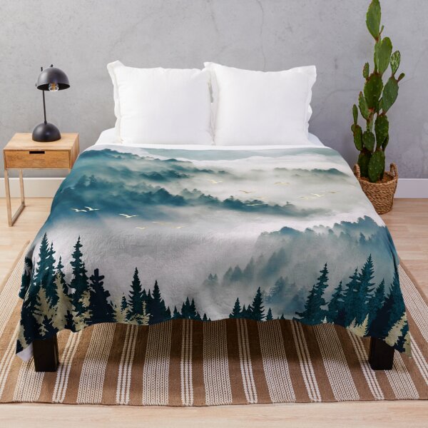 Item preview, Misty Mountains designed and sold by spacefrogdesign.