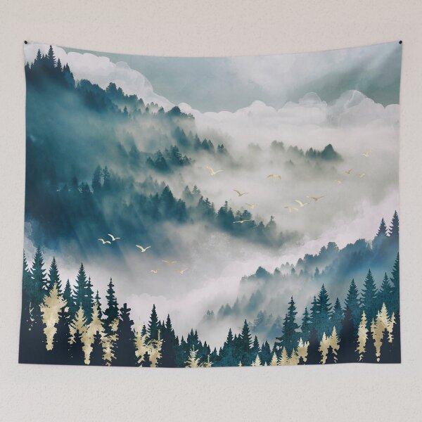 Item preview, Misty Mountains designed and sold by spacefrogdesign.