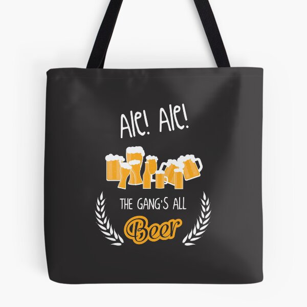 Item preview, Ale! Ale! The Gang's All Beer! Craft Beer Brewery designed and sold by 5ftshirt.