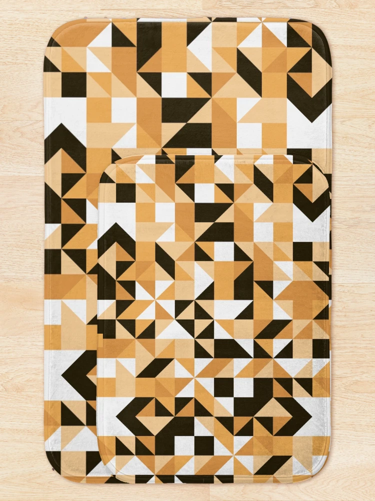 Thumbnail 5 of 6, Bath Mat, Angles 1 designed and sold by genpythonart.
