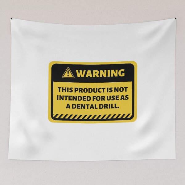 Item preview, Funny Product Warning Label designed and sold by Mawter.