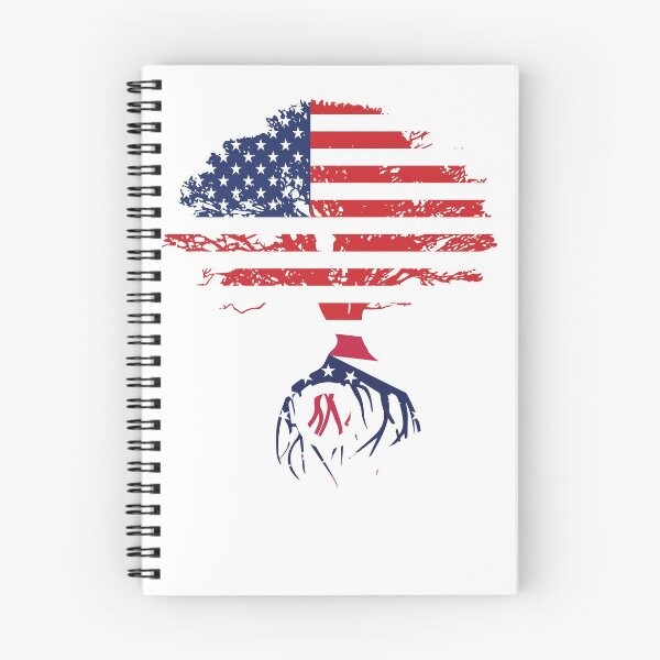 Item preview, American Flag Tree Ohio US State Roots Design designed and sold by nativeplanet.