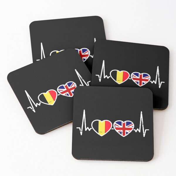 Item preview, Belgium Great Britain Flag Belgian British designed and sold by max-it-out.