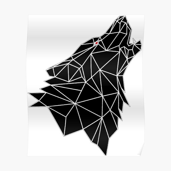 Geometric Wolf Stickers for Sale  Redbubble