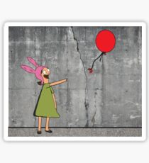 Banksy's Burgers Sticker