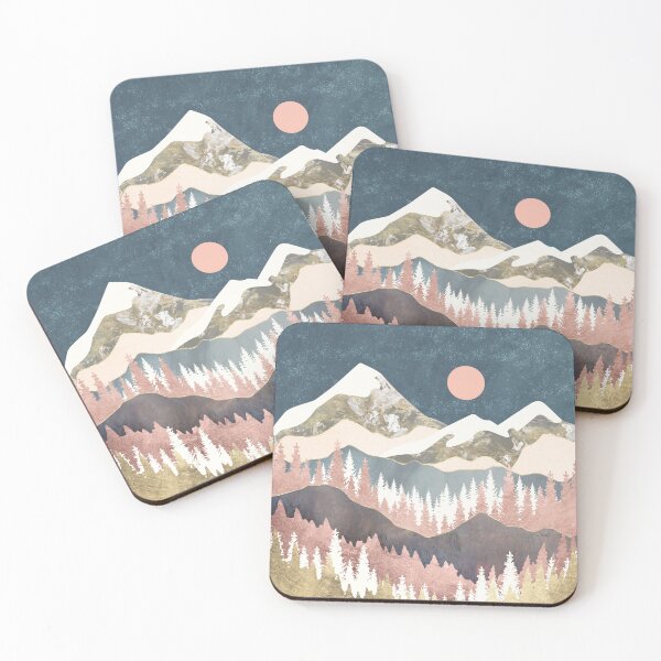 Item preview, Winter Peaks designed and sold by spacefrogdesign.