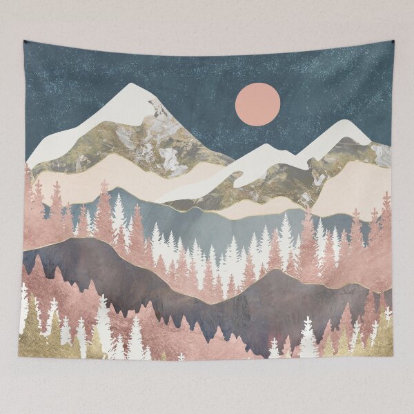 Item preview, Winter Peaks designed and sold by spacefrogdesign.
