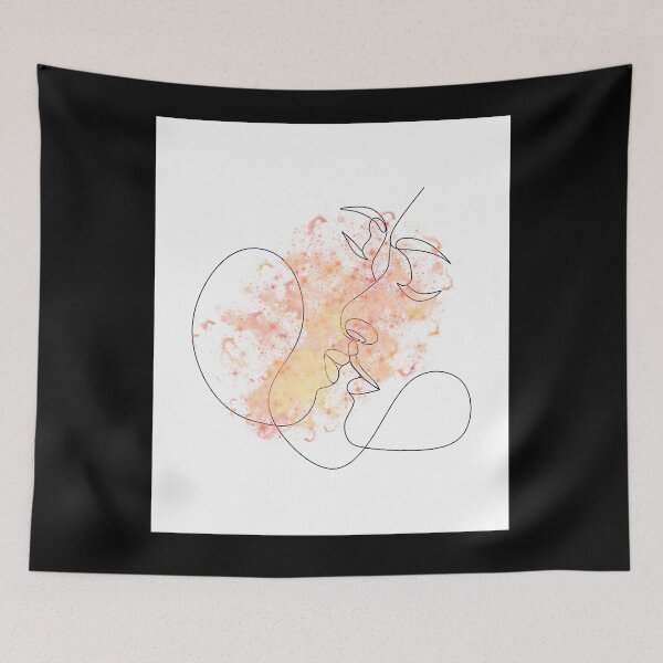 Item preview, Unique Twin Flames Wall Art designed and sold by Gaynor Burrows.