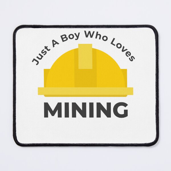 Item preview, Just A Boy Who Loves Mining - Hat (White t-shirt) designed and sold by sbe-zone.