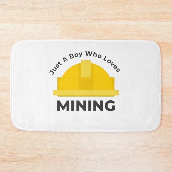 Item preview, Just A Boy Who Loves Mining - Hat (White t-shirt) designed and sold by sbe-zone.