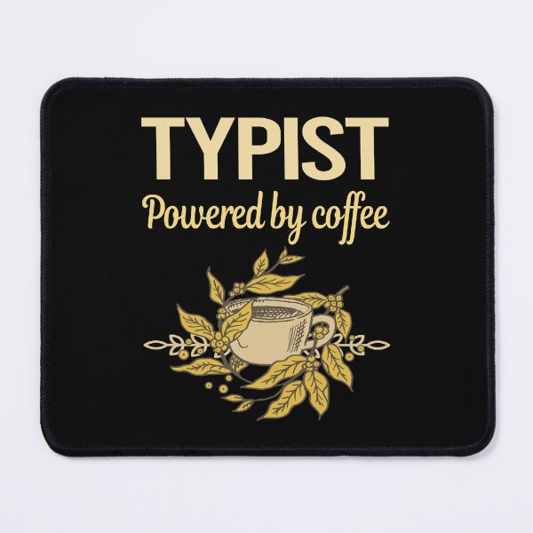 Item preview, Powered By Coffee Typist designed and sold by cossinulsesj.