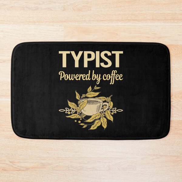 Item preview, Powered By Coffee Typist designed and sold by cossinulsesj.