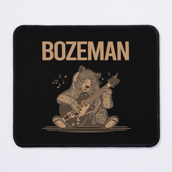 Item preview, Bear With Guitar Bozeman designed and sold by hurseslossb.