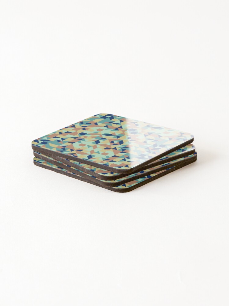 Thumbnail 4 of 5, Coasters (Set of 4), Angles 4 designed and sold by genpythonart.
