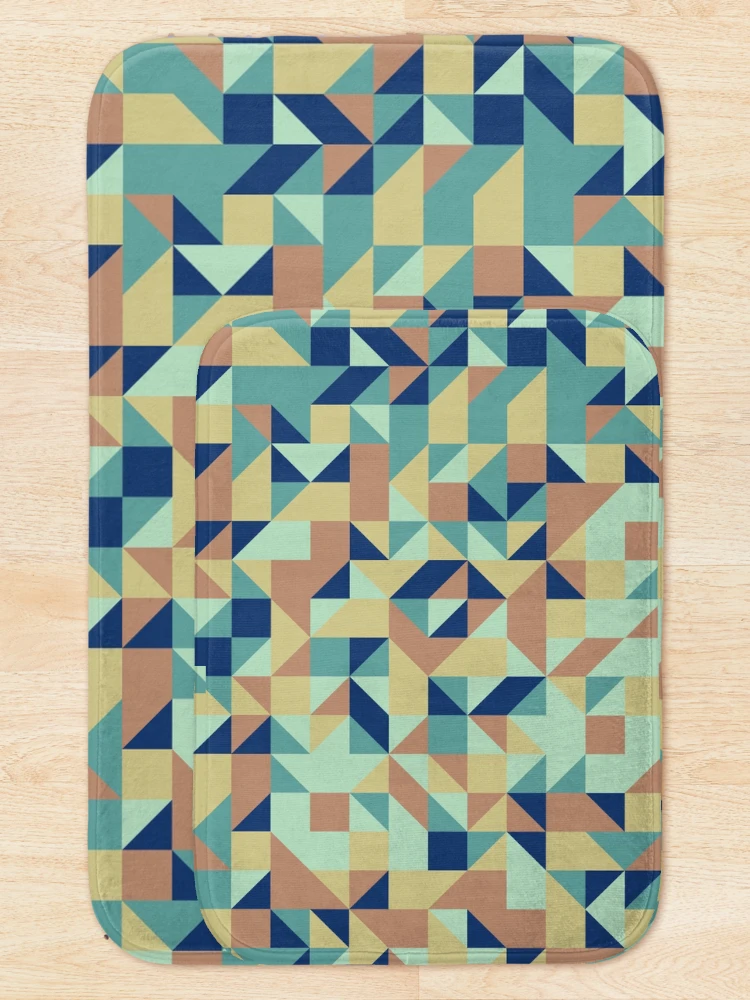 Thumbnail 5 of 6, Bath Mat, Angles 4 designed and sold by genpythonart.