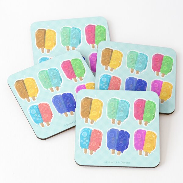 Item preview, Switch Controller ice lollies designed and sold by Donut eatdoodle.