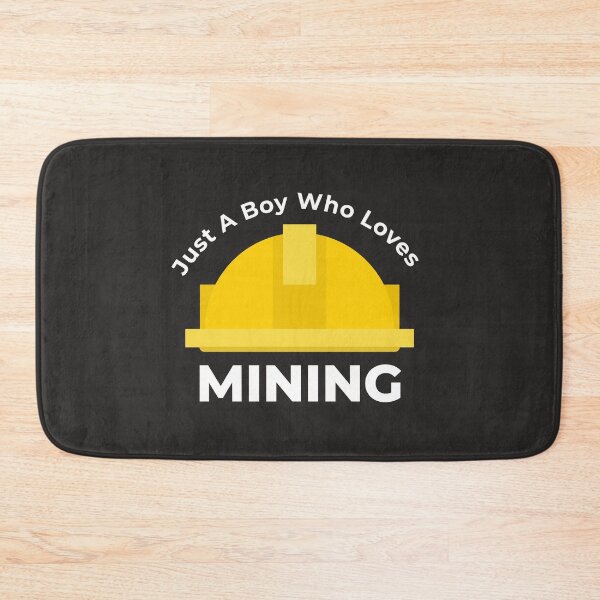 Item preview, Copy of Just A Boy Who Loves Mining - Hat (dark t-shirt) designed and sold by sbe-zone.