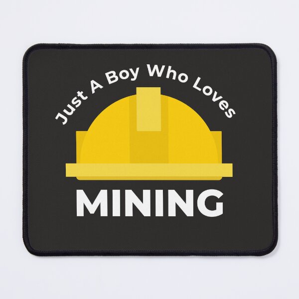 Item preview, Copy of Just A Boy Who Loves Mining - Hat (dark t-shirt) designed and sold by sbe-zone.