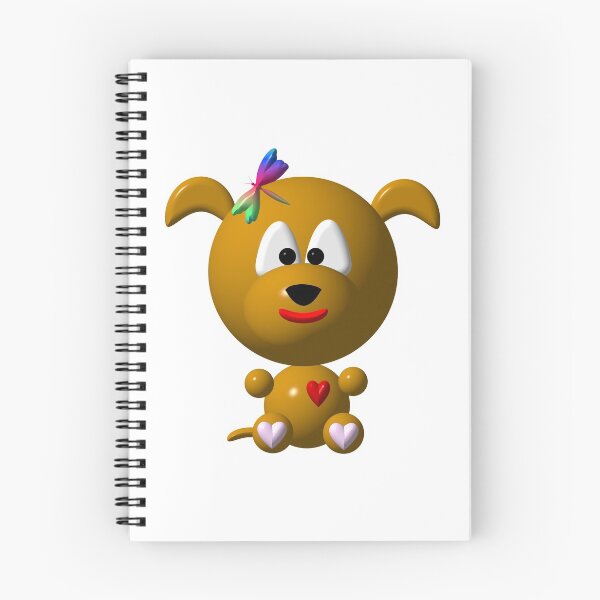 Item preview, Cute dog with a dragonfly designed and sold by Artist4God.