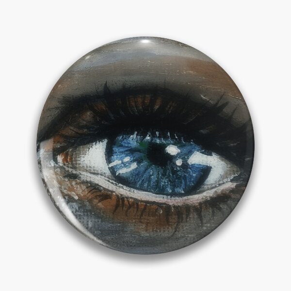 Item preview, Eyes Gaze, Eye Painted with Oil on Canvas, Eye Art, Eye Art Print, Eye Painting designed and sold by Anke Franikowski.