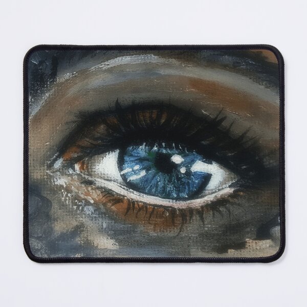 Item preview, Eyes Gaze, Eye Painted with Oil on Canvas, Eye Art, Eye Art Print, Eye Painting designed and sold by Anke Franikowski.
