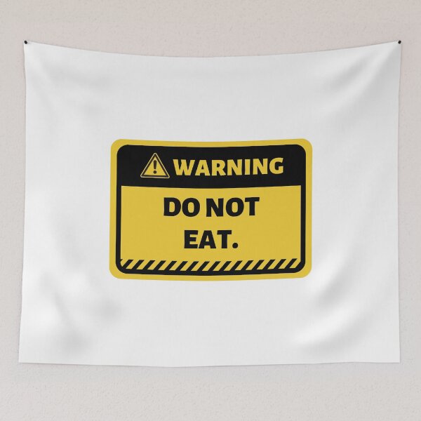 Item preview, Funny Product Warning Label designed and sold by Mawter.
