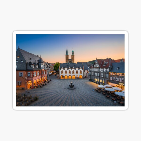 Artikel-Vorschau von Sonnenuntergang in Goslar, Deutschland, designt und verkauft von Mapics.