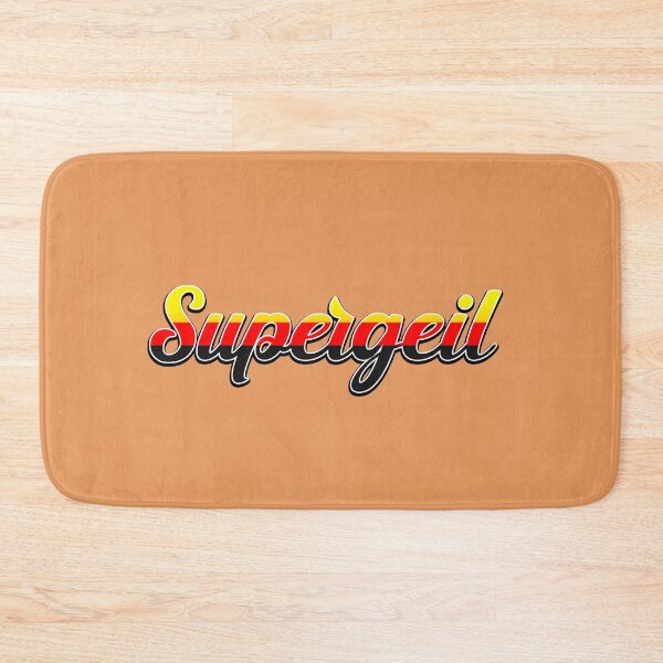 Item preview, Supergeil German Slang designed and sold by UniqueDesignHub.