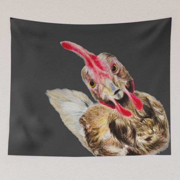 Item preview, Funny Curious Hen | funny quote designed and sold by NathBros.