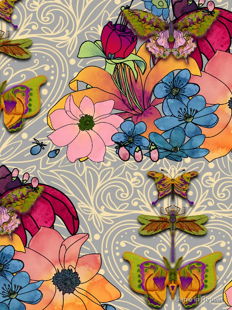 Thumbnail 4 of 4, Samsung Galaxy Phone Case, . designed and sold by Janie in Repeat .