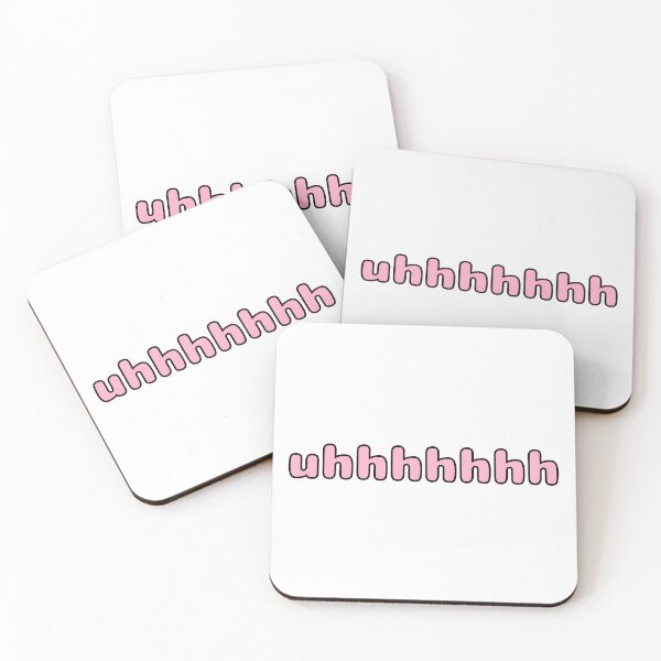 Item preview, uhhhhhhh pink sticker designed and sold by Holly-berry-art.