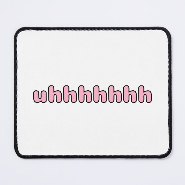 Item preview, uhhhhhhh pink sticker designed and sold by Holly-berry-art.