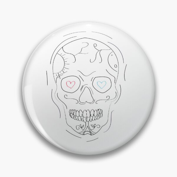 Item preview, calavera designed and sold by AKhypergraphic.