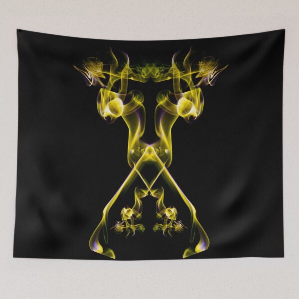 Item preview, Diseño abstracto de arte de humo único y orgánico ¿Una vaca exhalando otra vaca? designed and sold by AvonPerception.