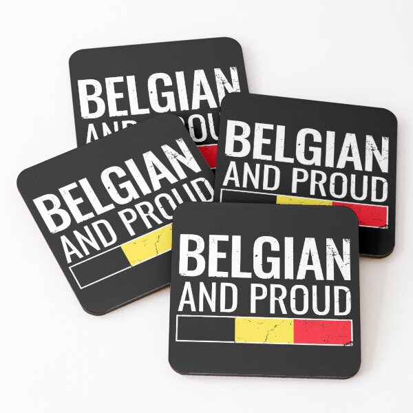 Item preview, Belgian And Proud Belgian flag designed and sold by max-it-out.