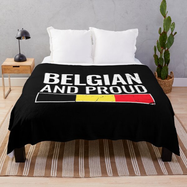 Item preview, Belgian And Proud Belgian flag designed and sold by max-it-out.