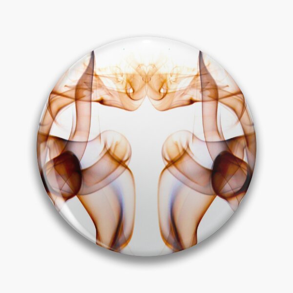 Item preview, Unique and organic Smoke Art Abstract design A cow breathing out another cow? designed and sold by AvonPerception.