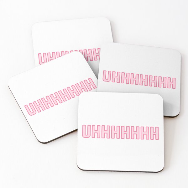 Item preview, uhhhhhhh pink sticker designed and sold by Holly-berry-art.