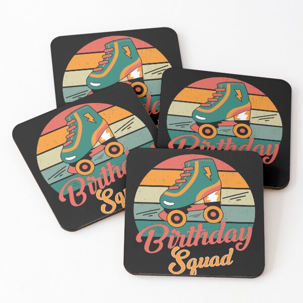 Item preview, Birthday Squad Vintage Retro Roller Skate for women designed and sold by Sasikharn.