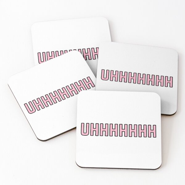 Item preview, uhhhhhhh pink sticker designed and sold by Holly-berry-art.