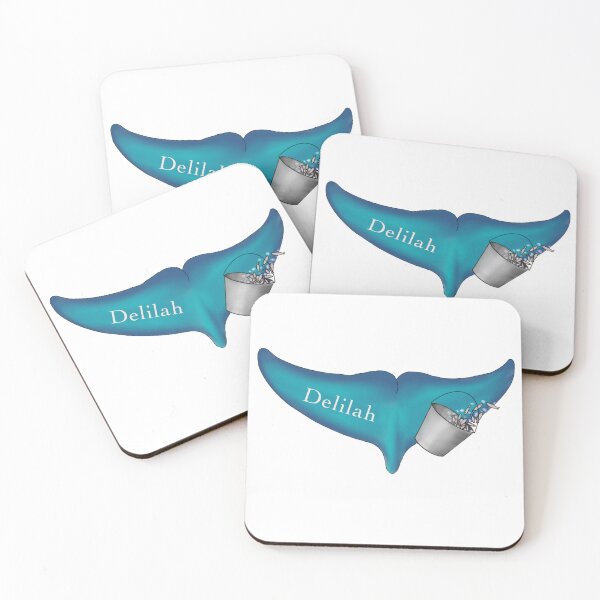 Item preview, Delilah’s Flukes (Blue) designed and sold by cetacean-ang.
