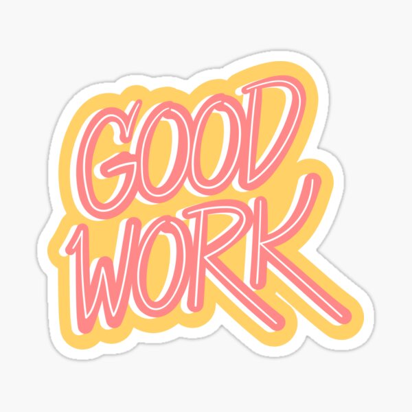 Good Job Stickers Stock Illustrations – 195 Good Job Stickers