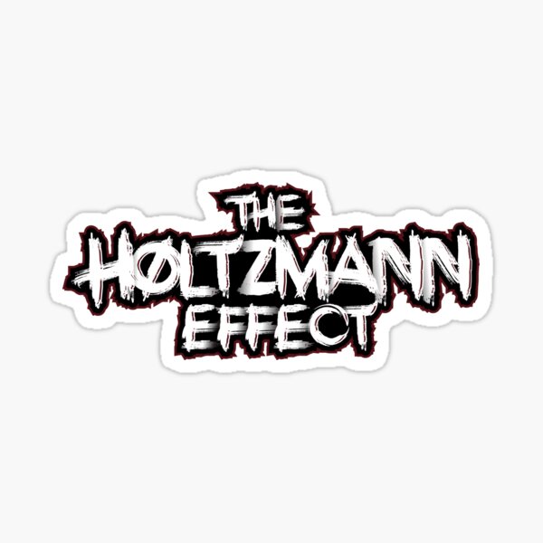 The Holtzmann Effect Comic Text Sticker