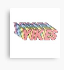 YIKES Metal Print
