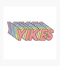 YIKES Photographic Print
