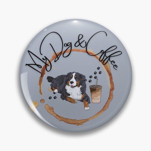 Item preview, My Beautiful Bernese Mountain Dog and My Coffee designed and sold by ElruffPets.